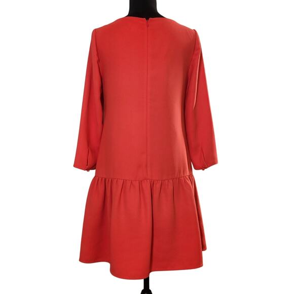 J.CREW Pink Drop Waist Dress, Size 4 - Picture 3 of 13